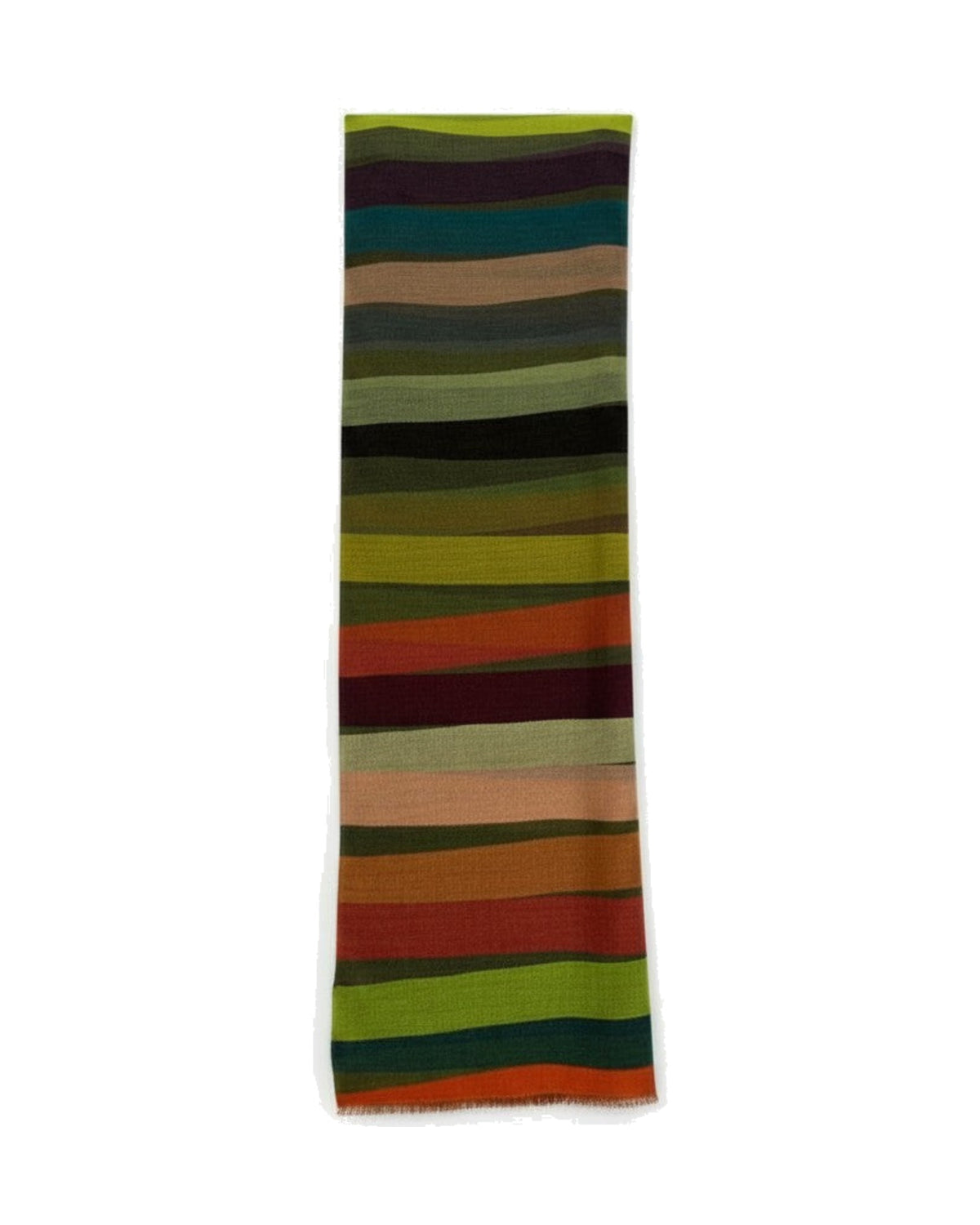 Barbieri Striped Wool Scarf in Various colours