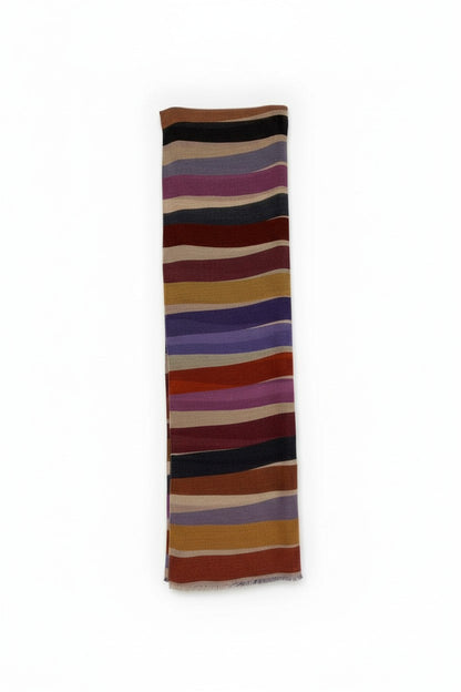 Barbieri Striped Wool Scarf