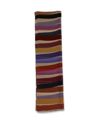 Barbieri Striped Wool Scarf in Various colours