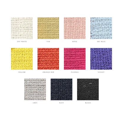Jesse Top in Spanish Cotton Tweed